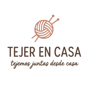 logo tejer en casa color logo tejer en casa color